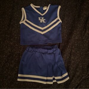 University of Kentucky Cheerleader Outfit girls 4t